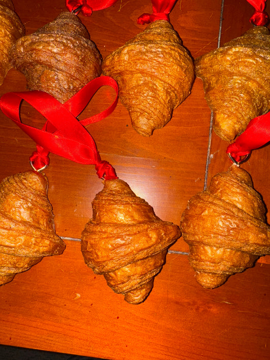 Croissant Ornaments